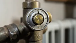 głowica termostatyczna starego typu