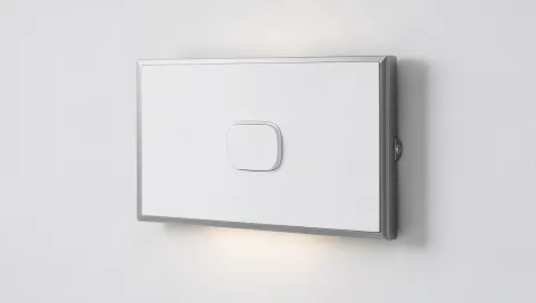 grzejnik elektryczny ścienny z termostatem
