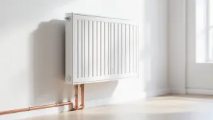 podłączenie grzejnika od dołu z termostatem