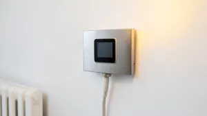 zakładanie termostatu na kaloryfer
